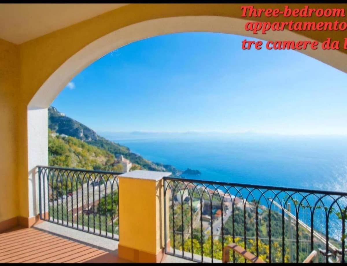 Villa Le Arcate Furore Exteriér fotografie