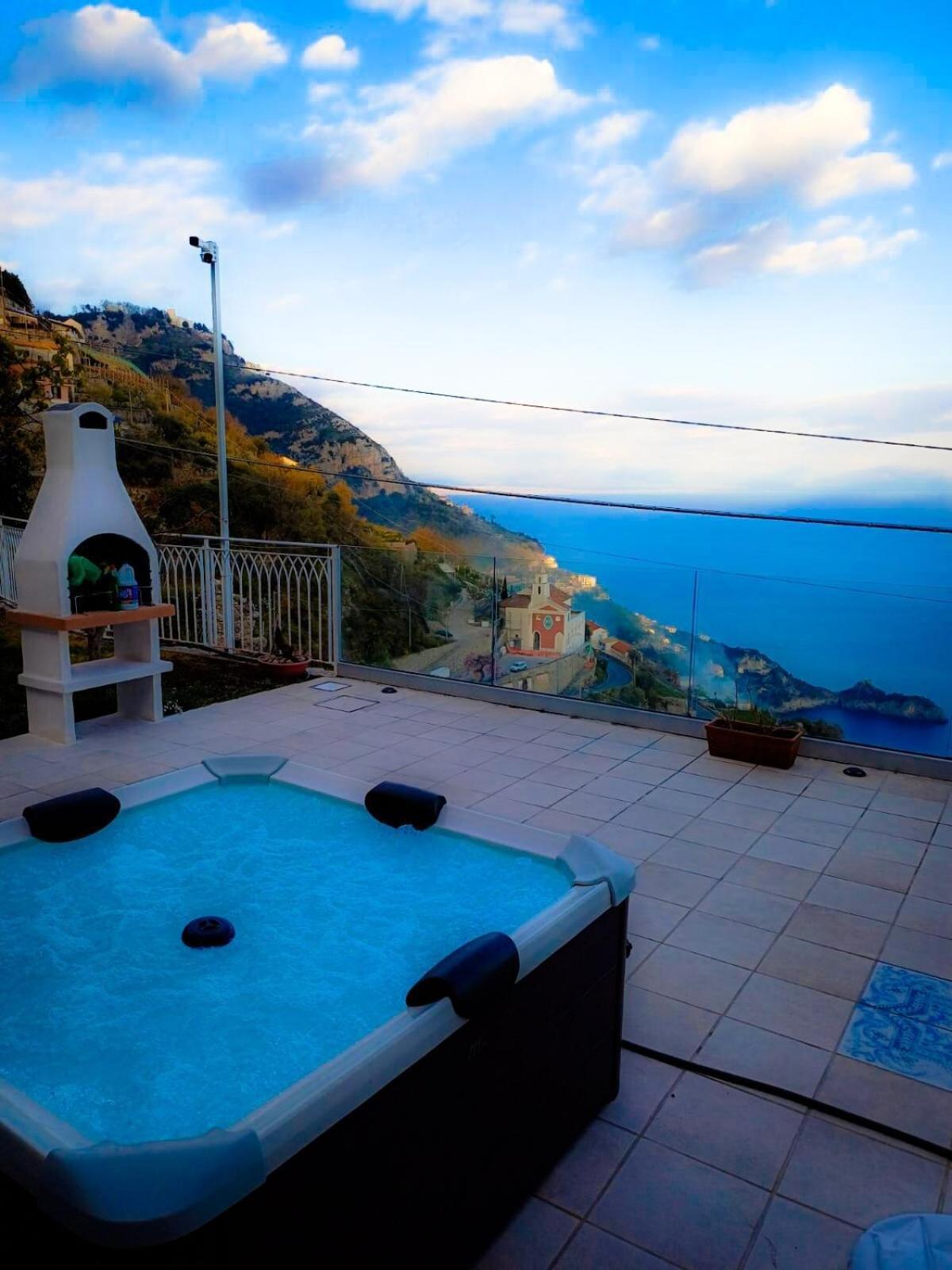 Villa Le Arcate Furore Exteriér fotografie